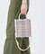 WOVEN MINI N/S TOTE マルチメッシュサンド