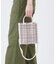 WOVEN MINI N/S TOTE マルチメッシュサンド