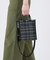 WOVEN MINI N/S TOTE マルチメッシュノワール
