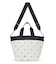 BUCKET TOTE トリコロールハートエンブロイダリー