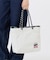 【LeSportsac×Pringles】ML 2 WAY TOTE  2ウェイプリングルズミスターPエンブロイダリー