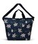 DELUXE EASY CARRY TOTE フローラルブルームズネイビー