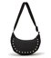 STUDS SM ZIP HOBO ブラックスタッズ
