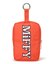 【LeSportsac×Miffy】RECTANGULAR POUCH CHARM ミッフィーオレンジパッチワーク