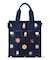 【LeSportsac×Miffy】MINI N/S TOTE ミッフィーネイビーポルカドット