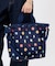 【LeSportsac×Miffy】DELUXE EASY CARRY TOTE ミッフィーネイビーポルカドット