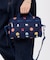 【LeSportsac×Miffy】MINI DUFFEL CROSSBODY ミッフィーネイビーポルカドット