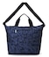 DELUXE EASY CARRY TOTE ボーホーペイズリーネイビー