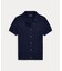 ケーブル コットン ショートスリーブ Polo カーディガン
