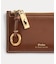 Polo ID レザー ジップ カード ケース