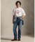 リラックス フィット ジャージー グラフィック Tシャツ