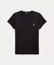 コットン ジャージー Vネック Tシャツ
