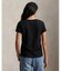 コットン ジャージー Vネック Tシャツ