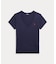 コットン ジャージー Vネック Tシャツ
