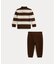 POLO RALPH LAUREN【返品不可商品】 （ベビー)ストライプド エステートリブ プルオーバー & パンツ セット【返品不可商品】