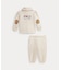 POLO RALPH LAUREN【返品不可商品】 （ベビー)ロゴ フリース カーディガン & パンツ【返品不可商品】