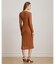 ポインテールニット シース ドレス
