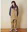 ピーチツイル × コーデュロイ サロペットパンツ