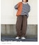 【再入荷】ピーチツイル 立体 ポケット バルーンパンツ