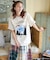 21/-OE天竺 E.T. フォトプリント Tシャツ
