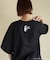 21/-OE天竺 E.T. フォトプリント Tシャツ