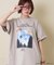 21/-OE天竺 E.T. フォトプリント Tシャツ