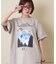 21/-OE天竺 E.T. フォトプリント Tシャツ