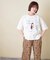 21/-OE天竺 E.T. ドルマン Tシャツ