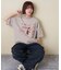 21/-OE天竺 E.T. ドルマン Tシャツ