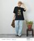 PEANUTS ( ピーナッツ ) 21/-OE天竺 Royanne プリント Tシャツ