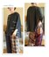 32/-OE天竺 パウダー加工 5分袖 ドルマン Tシャツ
