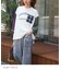 スラブ天竺 × 先染め チェック ポケ付 リメイク風 プルオーバー Tシャツ
