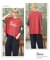 PEANUTS ( ピーナッツ )  32/-スラブ天竺 配色 ワイド Tシャツ