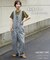 21/-OE天竺 ロゴプリント ジャストサイズ Tシャツ