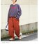 コーデュロイ らくゆるっと パンツ