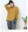 先染め ボーダー ロゴプリント ビッグTシャツ