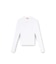 レディース ロングTシャツ モックネック リブ トップス