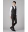 HIGH STREET∴MARZOTTOウール麻シャンブレーベスト