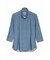 HIGH STREET∴HTシャンブレープリント7分袖シャツ