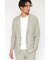 HIGH STREET∴EVALETデニムプリントサッカージャケット