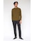 HIGH STREET∴2WAYストレッチマイクロチェックバンドカラーシャツ
