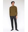 HIGH STREET∴2WAYストレッチマイクロチェックバンドカラーシャツ