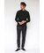 HIGH STREET∴2WAYストレッチマイクロチェックバンドカラーシャツ