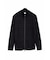 HIGH STREET∴フクレチェックスタンドZIPニット