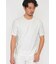 HIGH STREET∴ケーブル柄クルーネック半袖Ｔシャツ