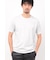 HIGH STREET∴Hロゴエンブロイダリークルーネック半袖Ｔシャツ