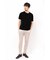 HIGH STREET∴Hロゴエンブロイダリークルーネック半袖Ｔシャツ