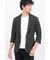 HIGH STREET∴４WAYエアリーバーク柄リンクス７分袖ジャケット