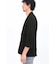 HIGH STREET∴４WAYエアリーバーク柄リンクス７分袖ジャケット