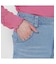 【人気デザイン】【手洗いOK】リボン刺繍ワイドデニム